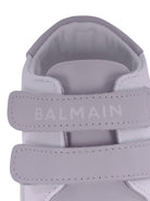 Sneakers per neonato Balmain Kids multicolor con logo sul davanti - Rubino Kids