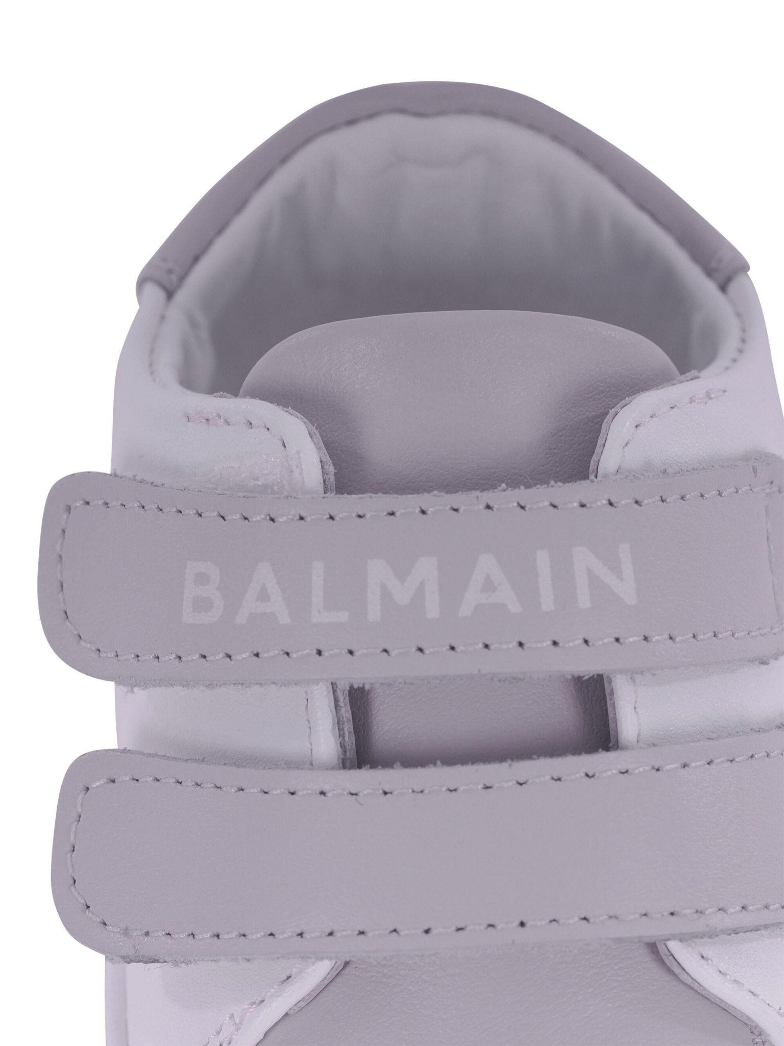Sneakers per neonato Balmain Kids multicolor con logo sul davanti - Rubino Kids
