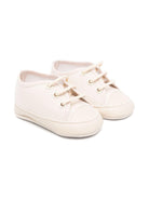 Sneakers primi passi per neonato Colorichiari beige con design color - block - Rubino Kids