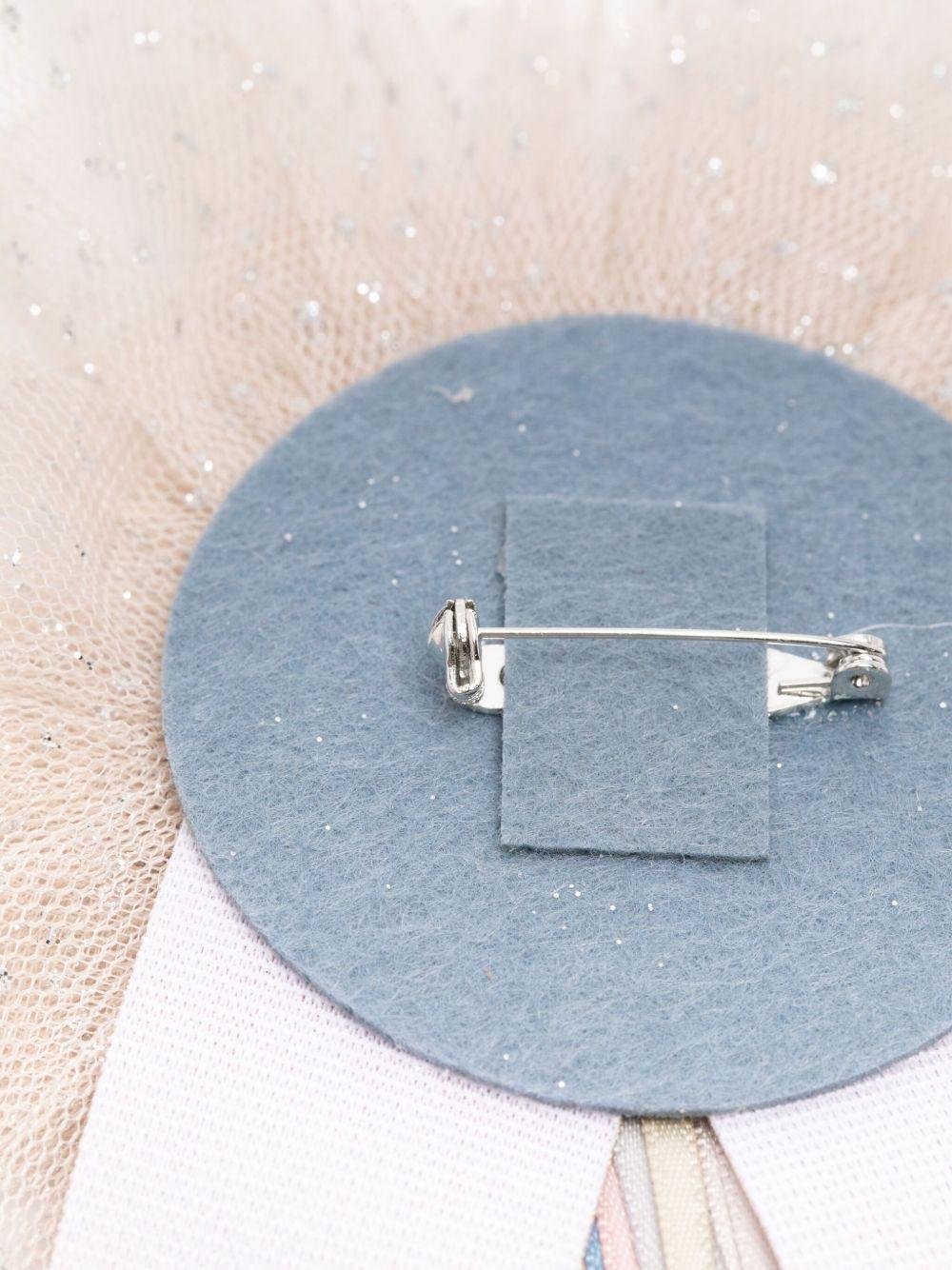 Spilla a nastro per bambini MIMI & LULA multicolore con dettaglio unicorno - Rubino Kids