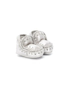 Stivaletti Eskimo per neonati Mou Kids argento con punta tonda - Rubino Kids