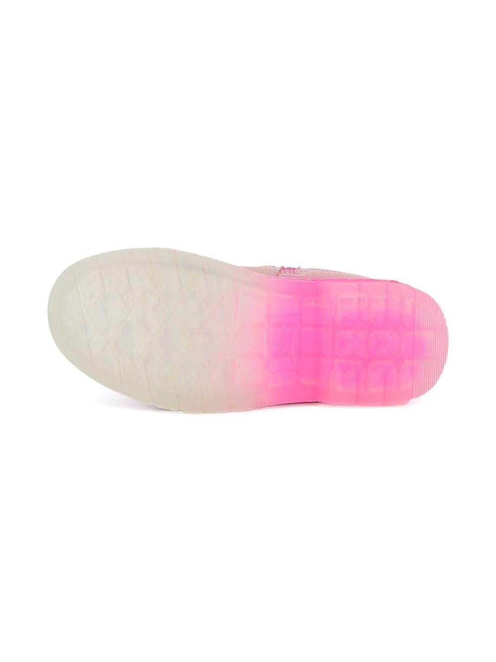 Stivaletti per bambina Billieblush rosa con dettaglio con frange - Rubino Kids
