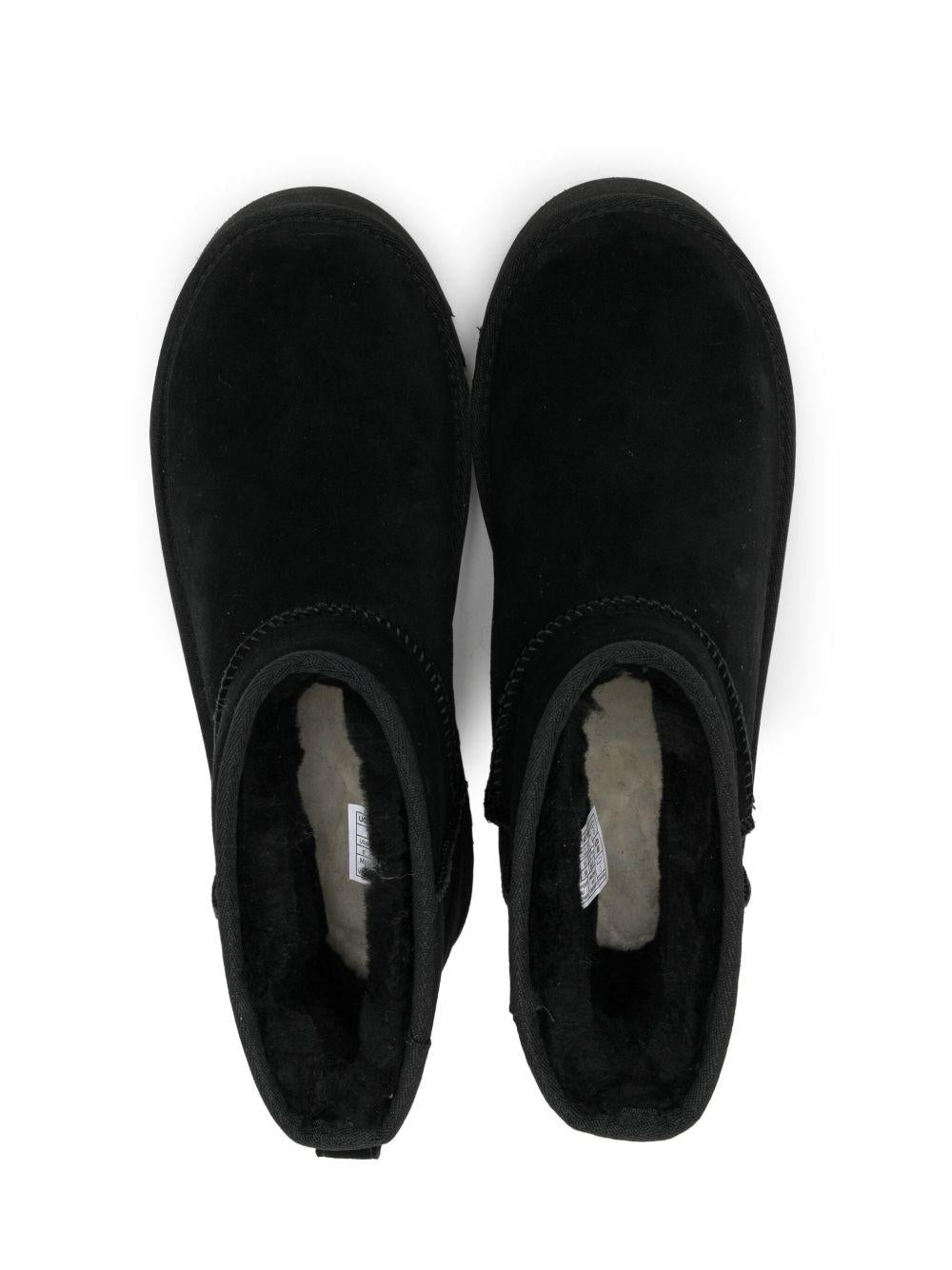Stivaletti per bambini UGG Kids neri a punta tonda - Rubino Kids