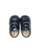 Stivaletti per neonato BabyWalker blu con punta squadrata - Rubino Kids