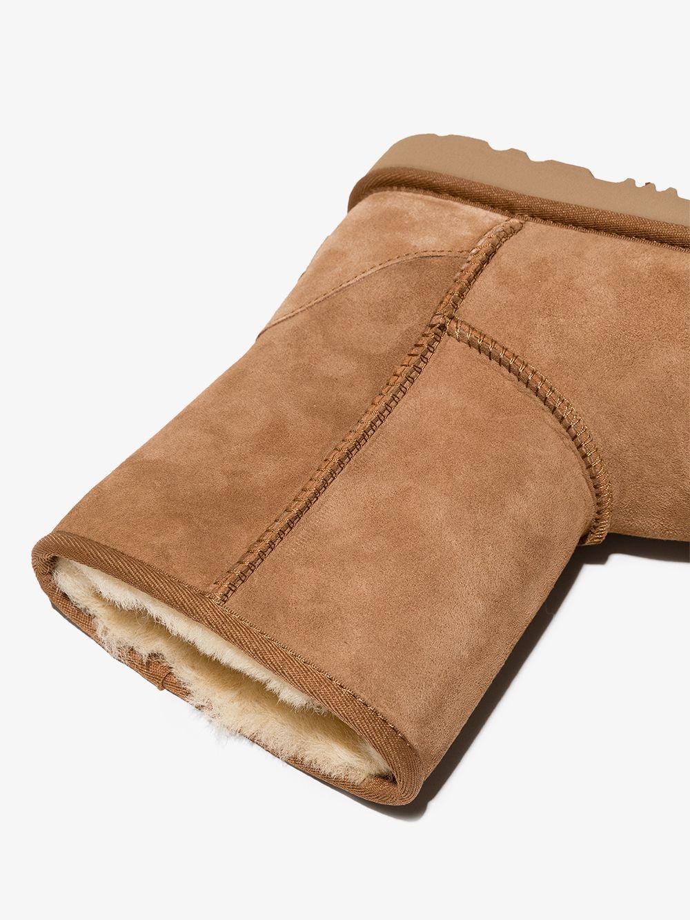 Stivali Classic II TD per bambina UGG Kids marroni con cuciture tono su tono - Rubino Kids