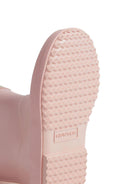 Stivali da pioggia per bambina Hunter Kids rosa con applicazione - Rubino Kids