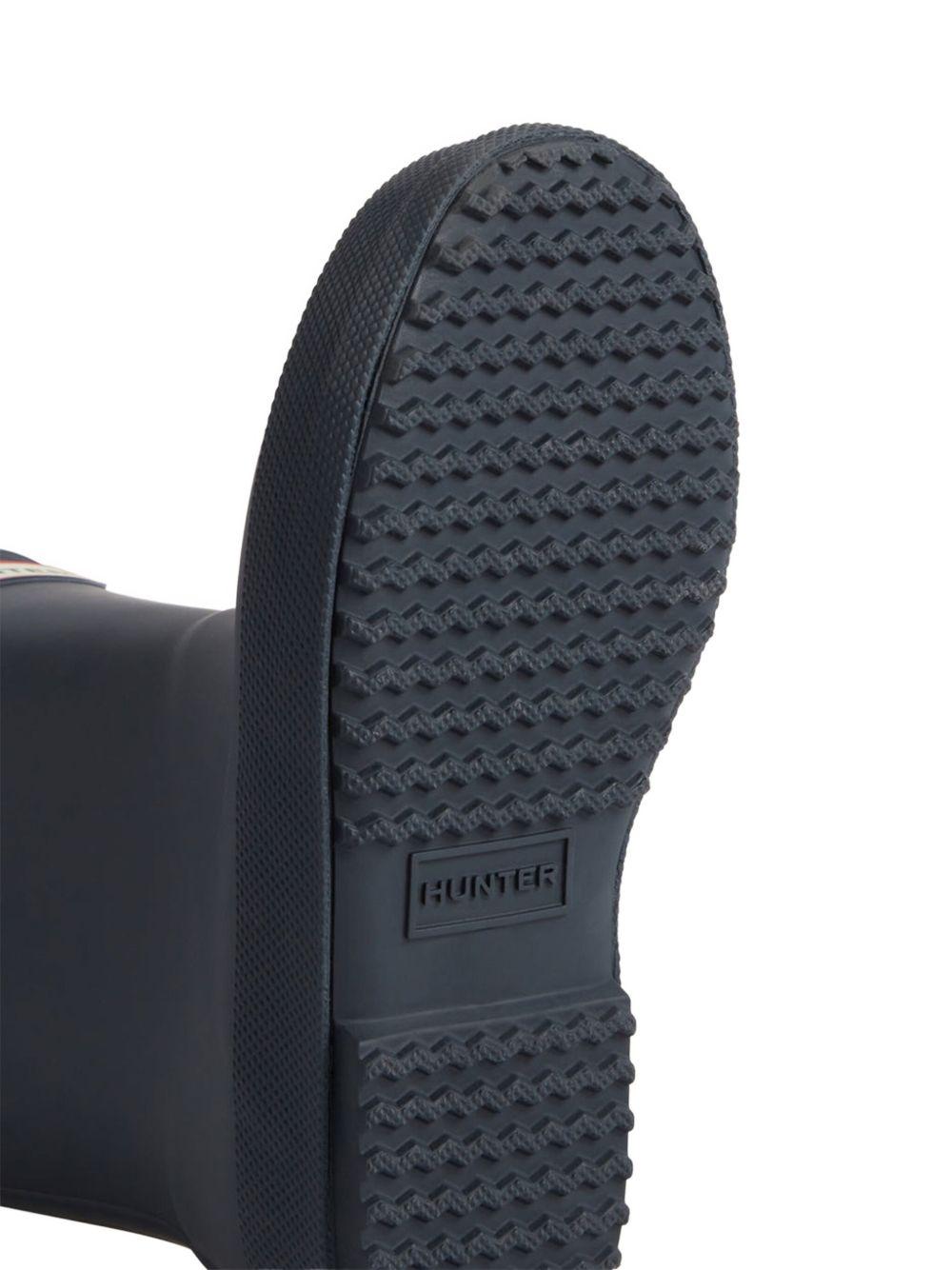 Stivali da pioggia per bambini Hunter Kids blu con applicazione - Rubino Kids