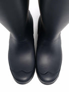 Stivali di gomma Original Wellington per bambini Hunter Kids blu con dettaglio fibbia - Rubino Kids