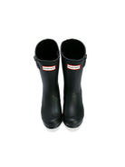 Stivali di gomma per bambini Hunter Kids nero con dettaglio fibbia - Rubino Kids