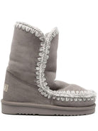 Stivali Eskimo Bold per bambina Mou Kids grigi con pelle scamosciata - Rubino Kids