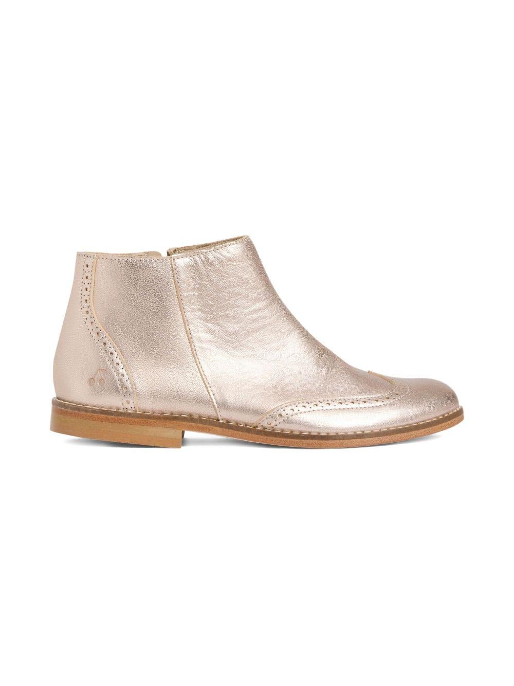 Stivali per bambina Bonpoint rosa con chiusura con zip - Rubino Kids