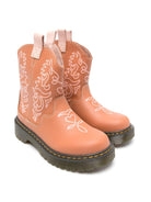 Stivali per bambina Dr. Martens Kids Strixton marrone - Rubino Kids