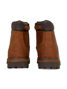 Stivali stringati per bambino Timberland Kids marroni con punta tonda - Rubino Kids