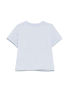 T-shirt con stampa per neonato Tartine & Chocolat azzurro con girocollo - Rubino Kids