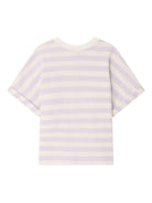 T-shirt Farah per bambina Bonpoint multicolor con design a righe - Rubino Kids