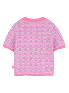 T-shirt per bambina Billieblush rosa a fantasia - Rubino Kids