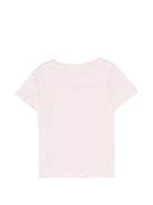 T-shirt per bambina Billieblush rosa con stampa grafica - Rubino Kids
