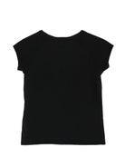 T-shirt per bambina Bonpoint nera con dettaglio ciliegie - Rubino Kids