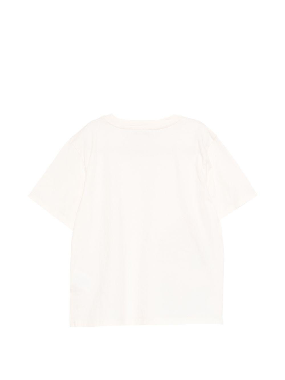 T-shirt per bambina Bonpoint roa con stampa floreale - Rubino Kids