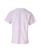 T-shirt per bambina Stella McCartney Kids bianca con scritta "The Stella Hotel" - Rubino Kids