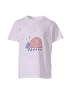 T-shirt per bambina Stella McCartney Kids bianca con stampa coccinella - Rubino Kids