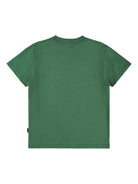 T-shirt per bambini Molo verde con stampa sul davanti - Rubino Kids