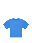 T-shirt per bambini Moschino Kids blu con stampa grafica orsetti - Rubino Kids