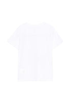 T-shirt per bambini Stella McCartney Kids bianca con stampa stelle marine - Rubino Kids