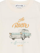 T-shirt per bambino Bonpoint bianca con stampa grafica - Rubino Kids