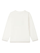 T-shirt per bambino Bonpoint bianco con stampa - Rubino Kids