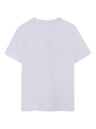 T-shirt per bambino Boss Kids bianca con stampa grafica - Rubino Kids