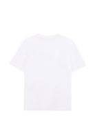 T-shirt per bambino Boss Kids bianco con stampa grafica - Rubino Kids