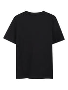 T-shirt per bambino BOSS Kids nera con stampa del logo - Rubino Kids