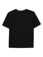 T-shirt per bambino Boss Kids nero con stampa grafica - Rubino Kids