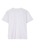 T-shirt per bambino Boss Kidswear bianca con logo ricamato - Rubino Kids