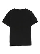T-shirt per bambino Emporio Armani Kids blu con logo - Rubino Kids
