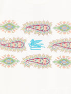 T-shirt per bambino ETRO KIDS bianca con stampa grafica - Rubino Kids