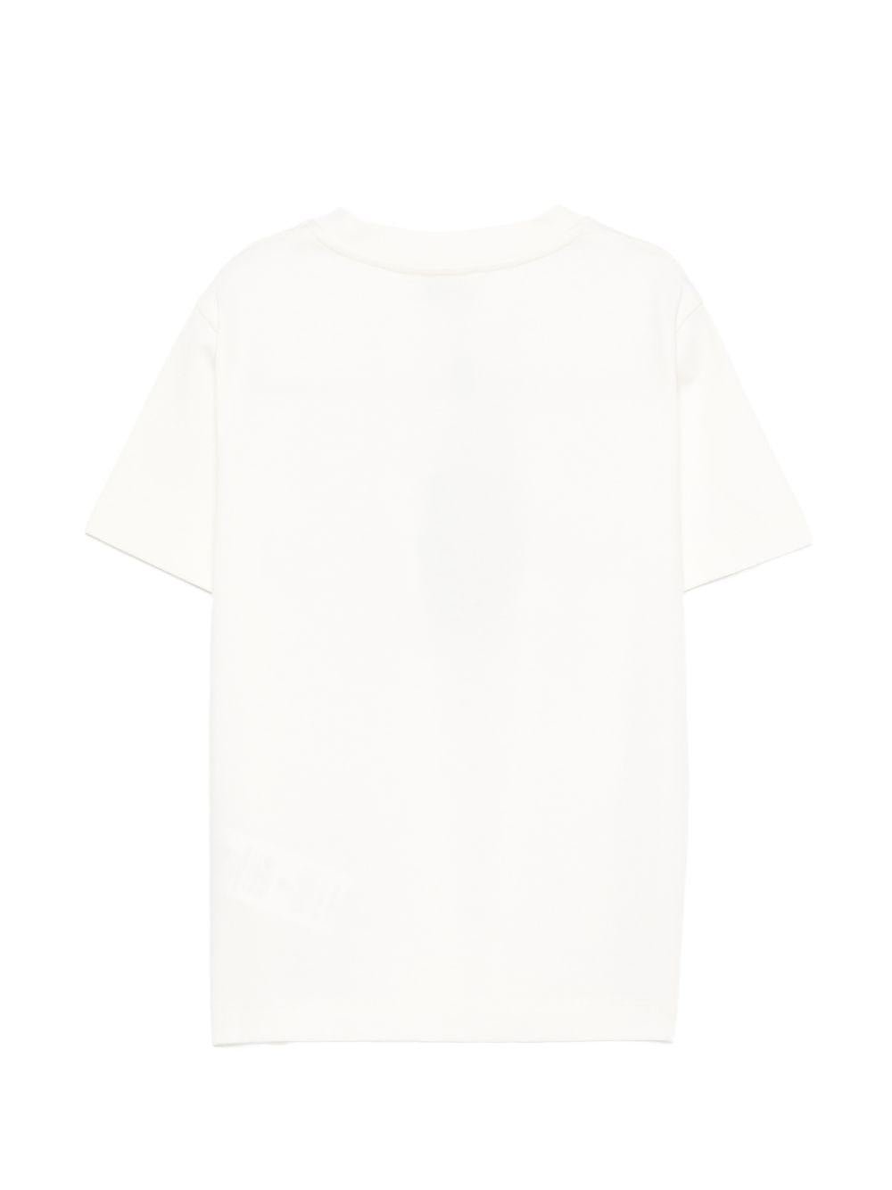 T-shirt per bambino ETRO KIDS bianca con stampa grafica - Rubino Kids