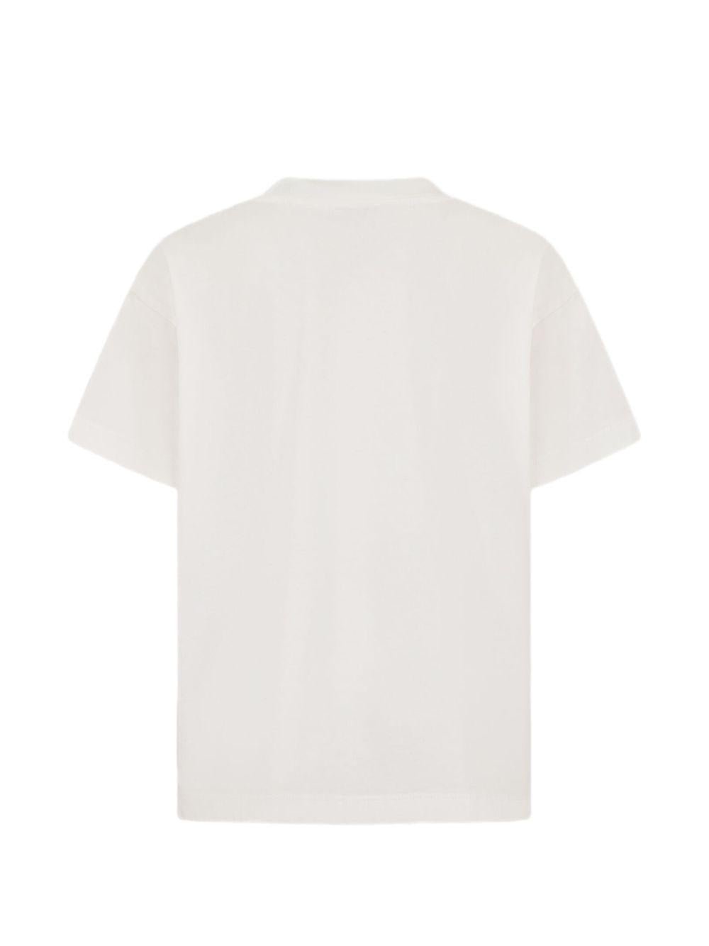 T-shirt per bambino ETRO KIDS bianca con stampa grafica - Rubino Kids