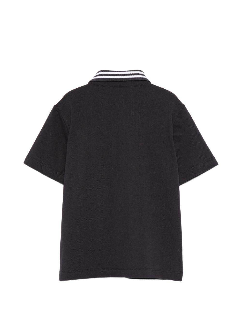 T-shirt per bambino Etro Kids blu con colletto stile polo - Rubino Kids