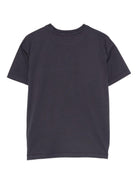 T-shirt per bambino ETRO KIDS blu con logo sul davanti - Rubino Kids