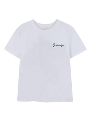 Givenchy Kids white dragon print T-shirt for boys