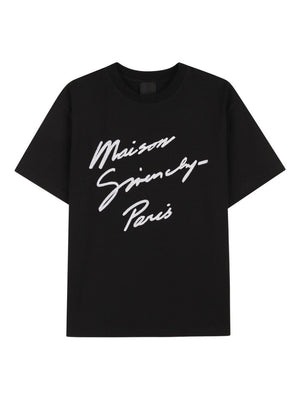 Givenchy Kids black t-shirt for boys with logo