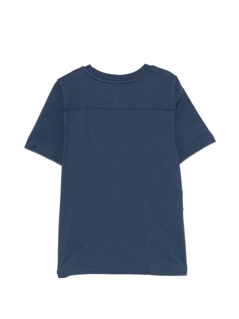 T-shirt per bambino K Way Kids blu con stampa grafica - Rubino Kids