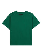 T-shirt per bambino Kenzo Kids verde con stampa Tiger - Rubino Kids
