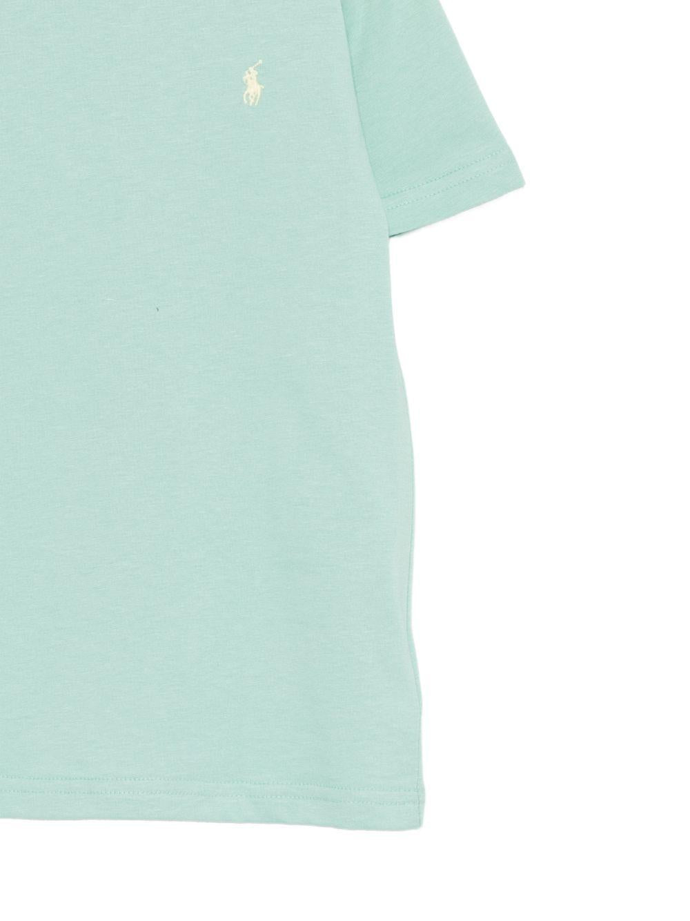 T-shirt per bambino Kids verde con motivo Polo Pony - Rubino Kids