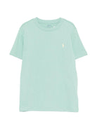 T-shirt per bambino Kids verde con motivo Polo Pony - Rubino Kids