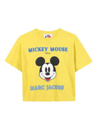 T-shirt per bambino Marc Jacobs Kids x Disney Mickey Mouse gialla con stampa grafica - Rubino Kids