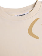 T-shirt per bambino Molo beige con stampa smiley - Rubino Kids
