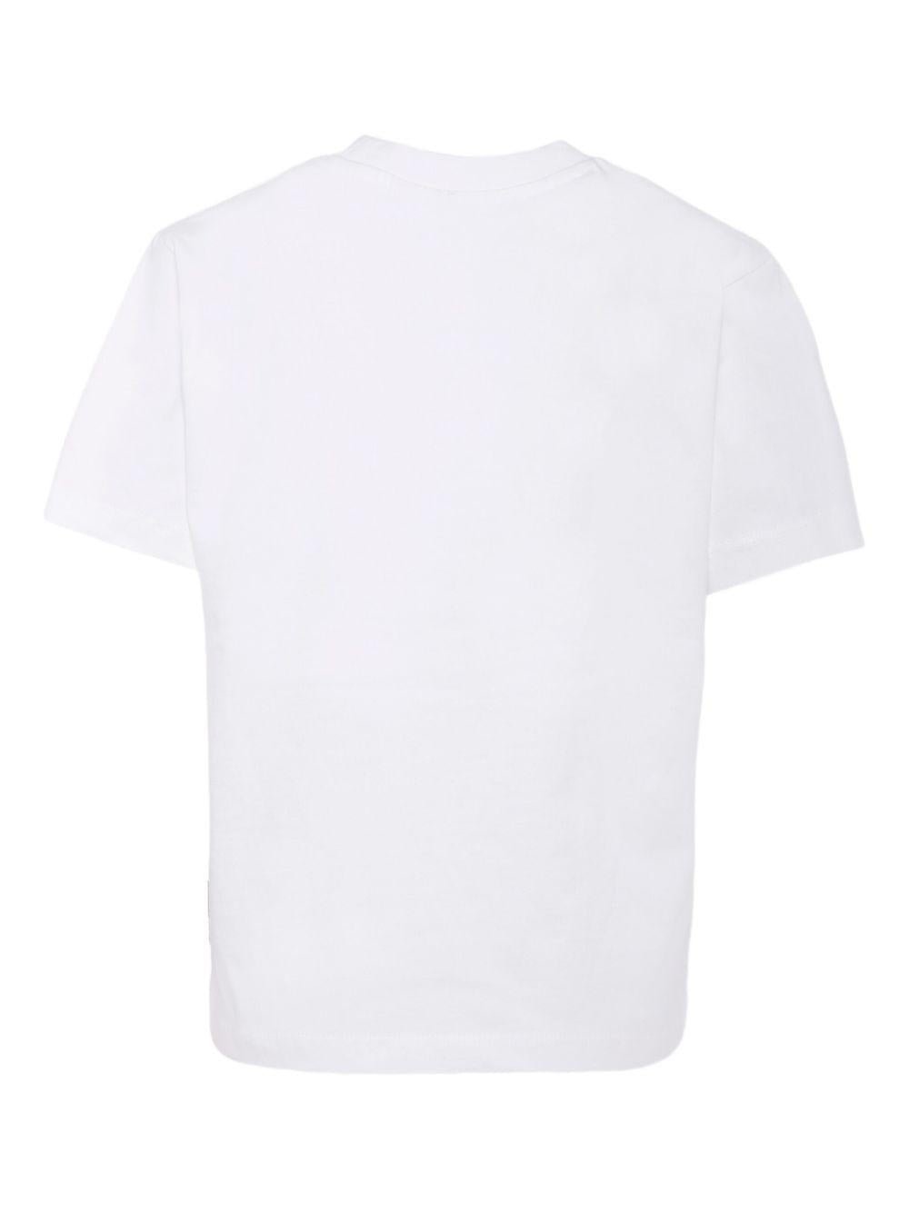 T-shirt per bambino Molo bianca Riley con stampa smiley multicolor - Rubino Kids